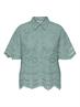 ONLNEW LALISA SS BOXY SHIRT WVN CS blue surf