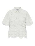 ONLNEW LALISA SS BOXY SHIRT WVN CS cloud dancer