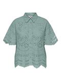 ONLNEW LALISA SS BOXY SHIRT WVN FR blue surf
