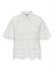 ONLNEW LALISA SS BOXY SHIRT WVN FR cloud dancer