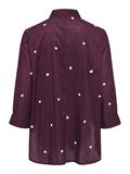 ONLNEW LINA GRACE LS EMB SHIRT NOOS WVN winetasting
