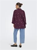 ONLNEW LINA GRACE LS EMB SHIRT NOOS WVN winetasting