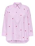 ONLNEW LINA GRACE STR EMB SHIRT NOOS WVN lilac sachet