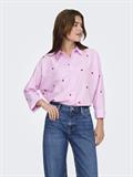 ONLNEW LINA GRACE STR EMB SHIRT WVN NOOS lilac sachet