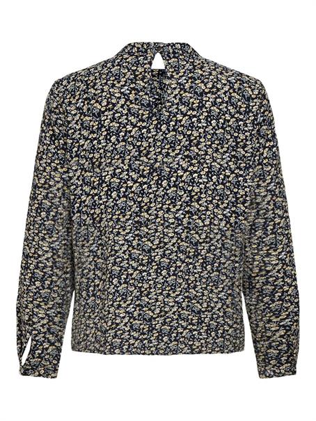 ONLNEW MALLORY L/S BLOUSE AOP WVN NOOS night sky 3