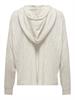 ONLNEW TESSA LS HOOD DETAIL PUL NOOS KNT hellgrau