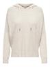 ONLNEW TESSA LS HOOD DETAIL PUL NOOS KNT hellgrau