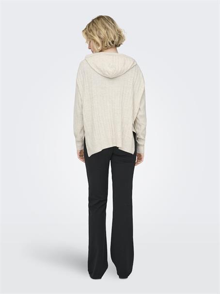 ONLNEW TESSA LS HOOD DETAIL PUL NOOS KNT pumice stone