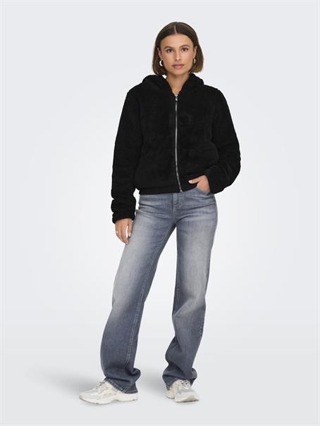 ONLNEWANNA CONTACT SHERPA JKT OTW NOOS black