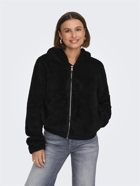 ONLNEWANNA CONTACT SHERPA JKT OTW NOOS black