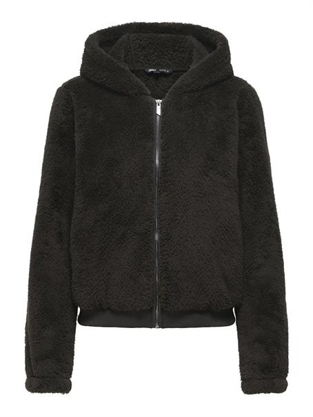 ONLNEWANNA CONTACT SHERPA JKT OTW NOOS chocolate torte