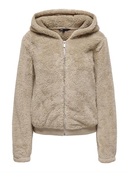 ONLNEWANNA CONTACT SHERPA JKT OTW NOOS humus