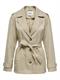 ONLNEWLINE SHORT TRENCHCOAT OTW humus
