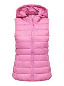 ONLNEWTAHOE HOOD WAISTCOAT OTW NOOS fuchsia pink