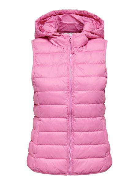ONLNEWTAHOE HOOD WAISTCOAT OTW NOOS fuchsia pink