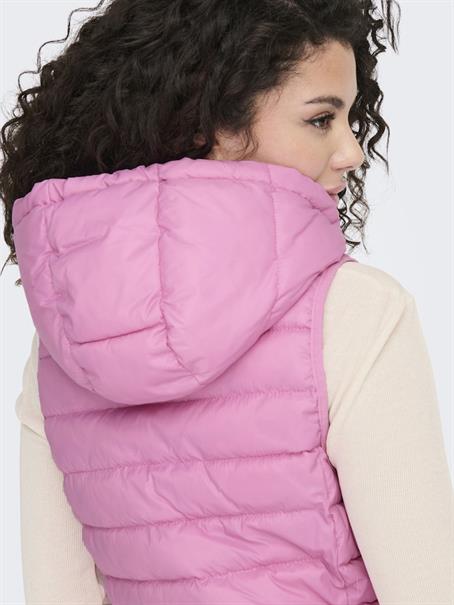 ONLNEWTAHOE HOOD WAISTCOAT OTW NOOS fuchsia pink