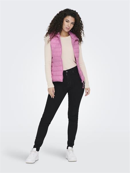 ONLNEWTAHOE HOOD WAISTCOAT OTW NOOS fuchsia pink