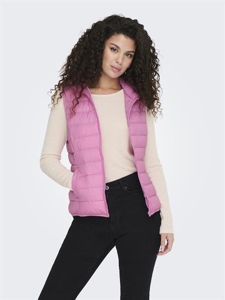 ONLNEWTAHOE HOOD WAISTCOAT OTW NOOS fuchsia pink