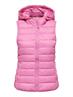 ONLNEWTAHOE HOOD WAISTCOAT OTW NOOS fuchsia pink