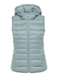 ONLNEWTAHOE HOOD WAISTCOAT OTW NOOS gray mist