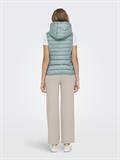 ONLNEWTAHOE HOOD WAISTCOAT OTW NOOS gray mist