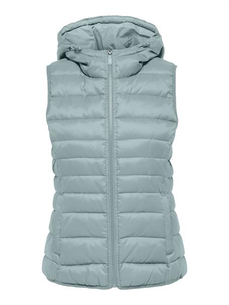 ONLNEWTAHOE HOOD WAISTCOAT OTW NOOS gray mist