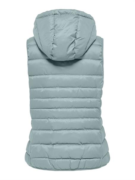 ONLNEWTAHOE HOOD WAISTCOAT OTW NOOS gray mist