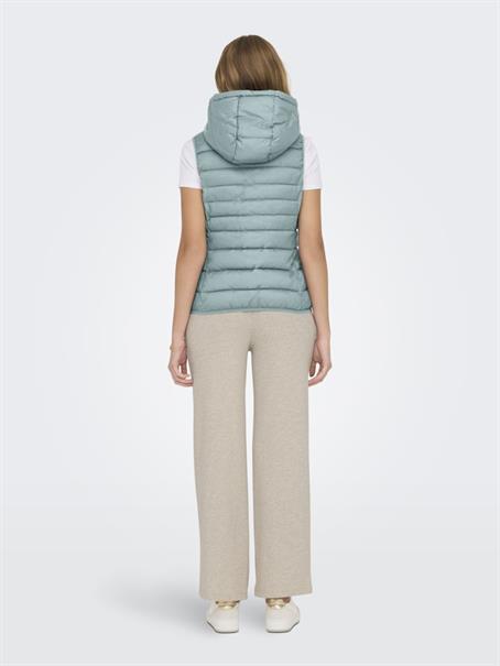 ONLNEWTAHOE HOOD WAISTCOAT OTW NOOS gray mist