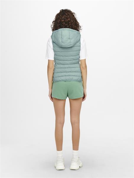 ONLNEWTAHOE HOOD WAISTCOAT OTW NOOS harbor gray