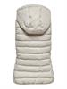 ONLNEWTAHOE HOOD WAISTCOAT OTW NOOS pumice stone