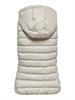 ONLNEWTAHOE HOOD WAISTCOAT OTW NOOS pumice stone