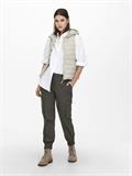 ONLNEWTAHOE HOOD WAISTCOAT OTW NOOS pumice stone
