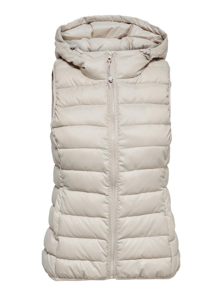 Only Damen Weste ONLNEWTAHOE HOOD WAISTCOAT OTW NOOS pumice stone bequem  online kaufen bei