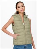 ONLNEWTAHOE HOOD WAISTCOAT OTW NOOS slate green