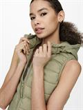 ONLNEWTAHOE HOOD WAISTCOAT OTW NOOS slate green