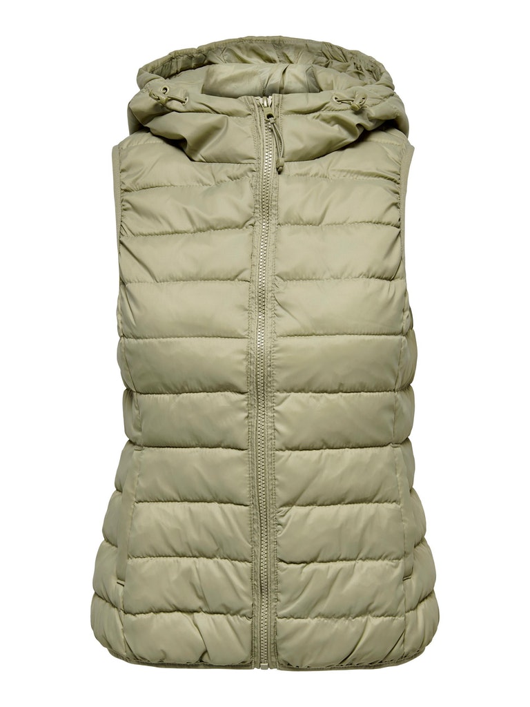 Only Damen Weste ONLNEWTAHOE HOOD WAISTCOAT OTW NOOS pumice stone bequem  online kaufen bei