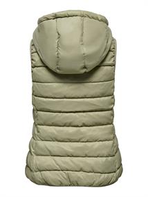 ONLNEWTAHOE HOOD WAISTCOAT OTW NOOS slate green