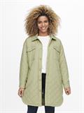 ONLNEWTANZIA LONG QUILT SHACKET OTW slate green