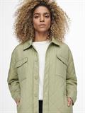 ONLNEWTANZIA LONG QUILT SHACKET OTW slate green