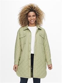 ONLNEWTANZIA LONG QUILT SHACKET OTW slate green