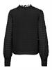 ONLNICE L/S HIGHNECK TOP JRS black