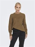 ONLNICOYA L/S BALLOON PULLOVER KNT NOOS toasted coconut