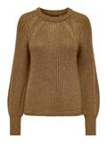 ONLNICOYA L/S BALLOON PULLOVER KNT NOOS toasted coconut