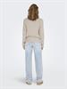 ONLNICOYA L/S COWLNECK PULLOVER KNT pumice stone