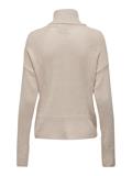 ONLNICOYA L/S COWLNECK PULLOVER KNT pumice stone