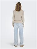 ONLNICOYA L/S COWLNECK PULLOVER KNT pumice stone