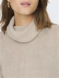 ONLNICOYA L/S COWLNECK PULLOVER KNT pumice stone