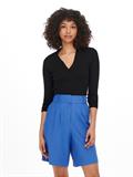 ONLNIMONE LS LIFE POLO PULLOVER CC KNT black