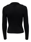 ONLNIMONE LS LIFE POLO PULLOVER CC KNT black