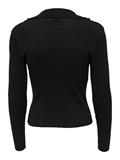 ONLNIMONE LS LIFE POLO PULLOVER CC KNT black